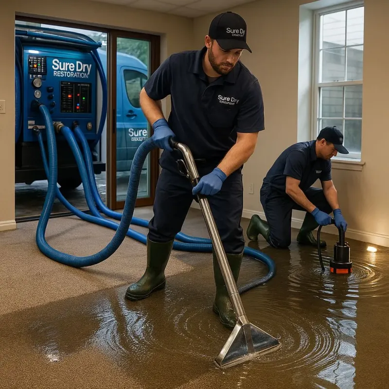 Water Extraction and Removal process in Warm Springs, MT